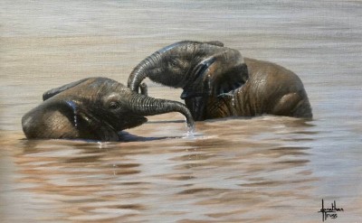 Amboseli Water Babies image