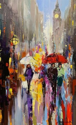 Rush Hour in the Rain | Ewa Czarniecka image