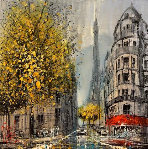 Paris Cafe | Nigel Cooke image