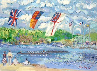 Regatta On The Thames | John Myatt image