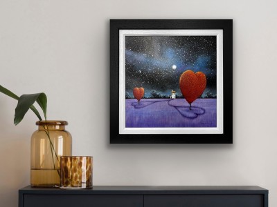 Love – In A Field Of Lilac |  Original Artwork | Dale Bowen image