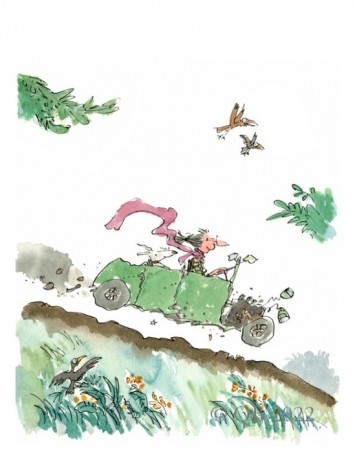 Mrs Armitage, Queen Of The Road | Sir Quentin Blake  image