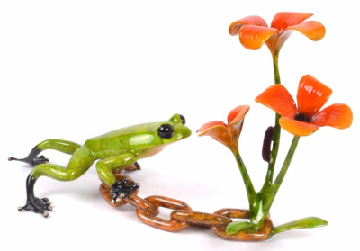 Spellbound | Edition of only 20 | Bronze Frog | Tim Cotterill image