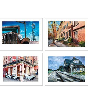 The Beaten Path (2019) Medium Set of 4 | Bob Dylan image