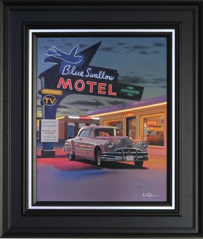 Blue Swallow Motel - Original | Neil Dawson  image