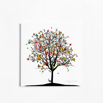 Four Season Tree Autumn (Various Sizes) image