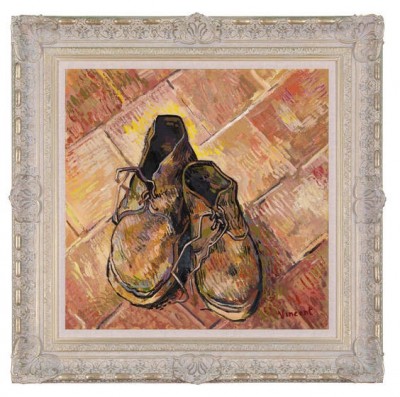 A pair of outlet shoes van gogh analysis