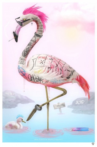 Punk Flamingos | JJ Adams image