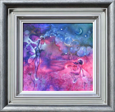 The Night Faeries | Framed Size: 22.5" x 22.5" image